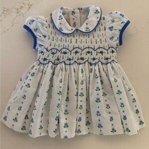 NWT - 6Mos - Beaufort Bonnet Smocked Dress
